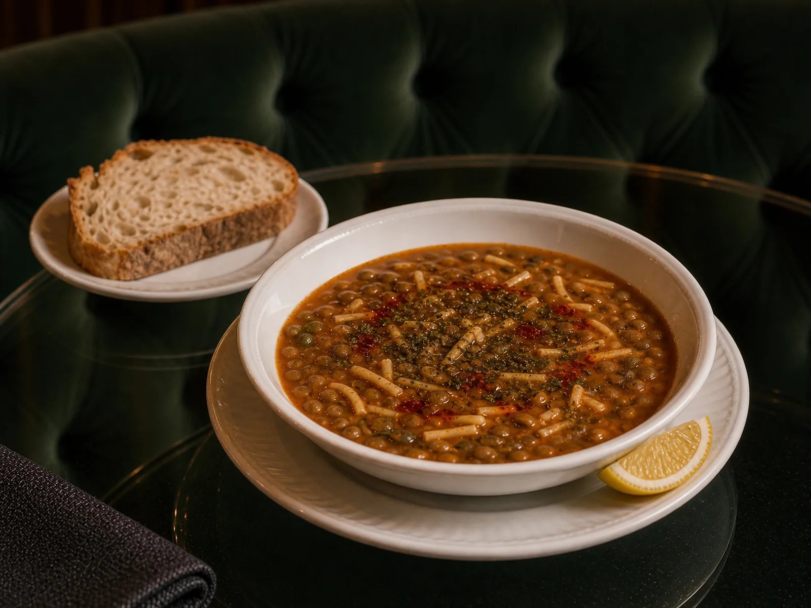 Kutahya Green Lentil Noodle Soup