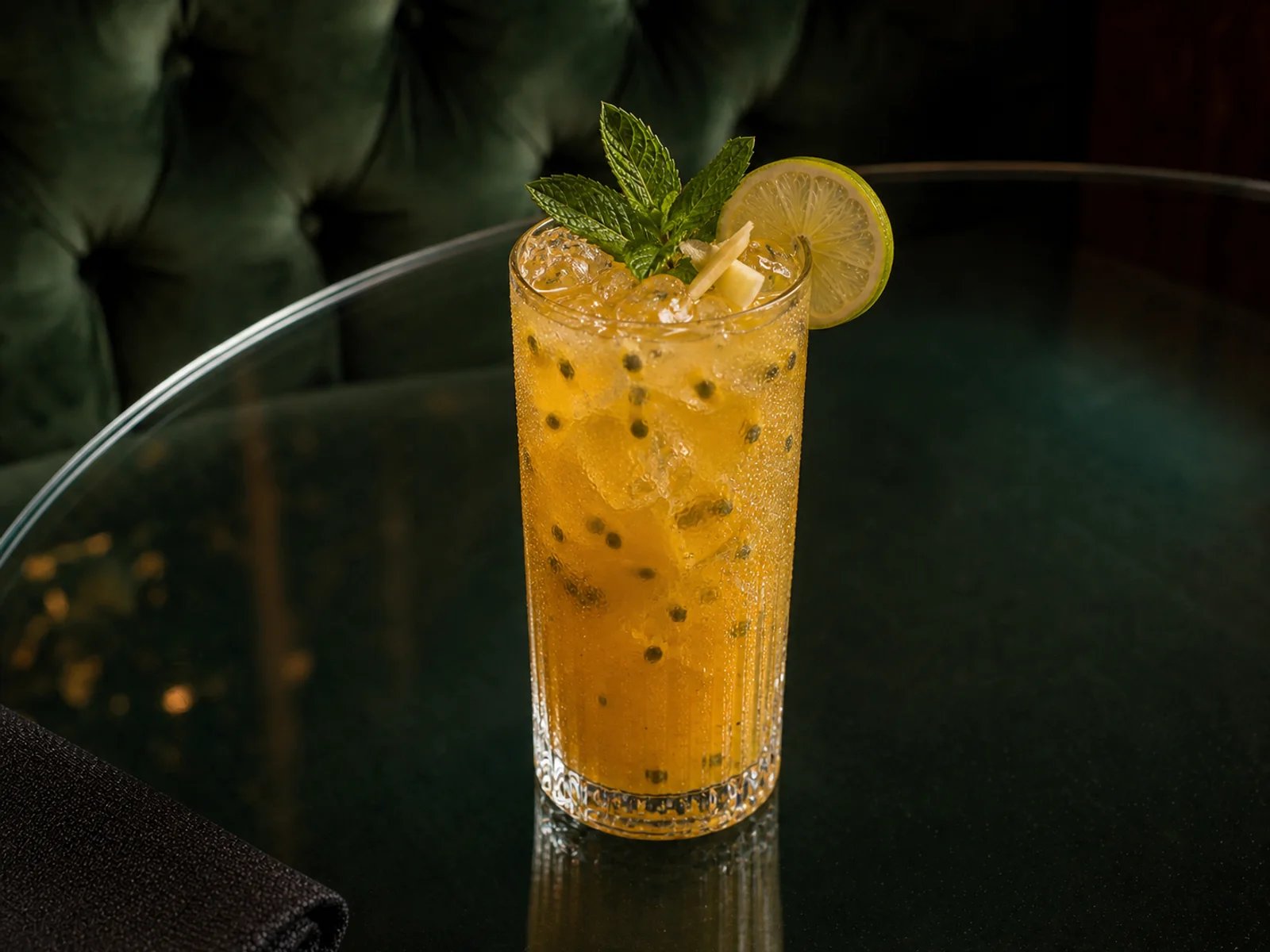 Passion Fruit Ginger Drink