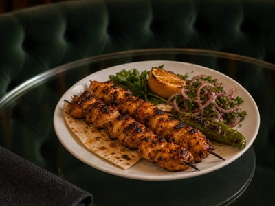 Adana Turunçlu Tavuk Şiş