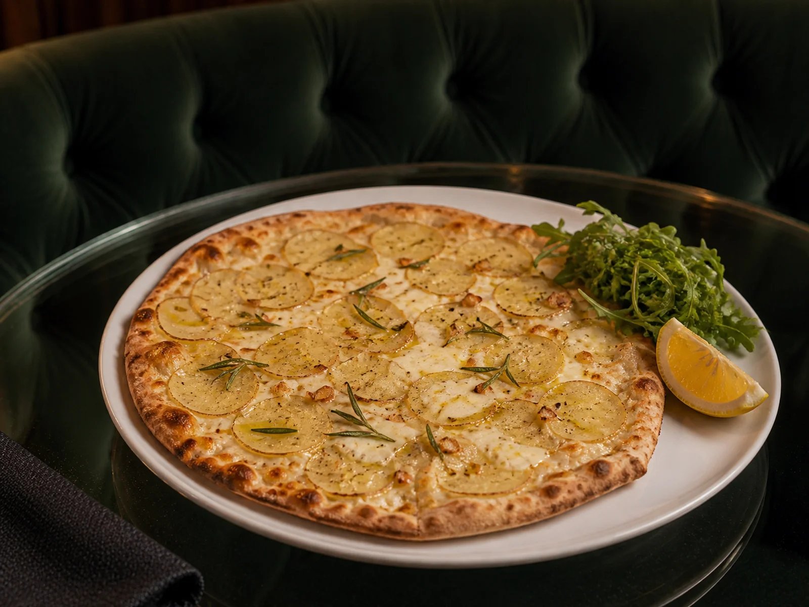Potato Rosemary Pizza