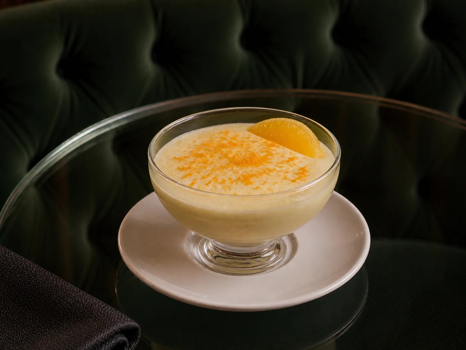 Orange Semolina Pudding