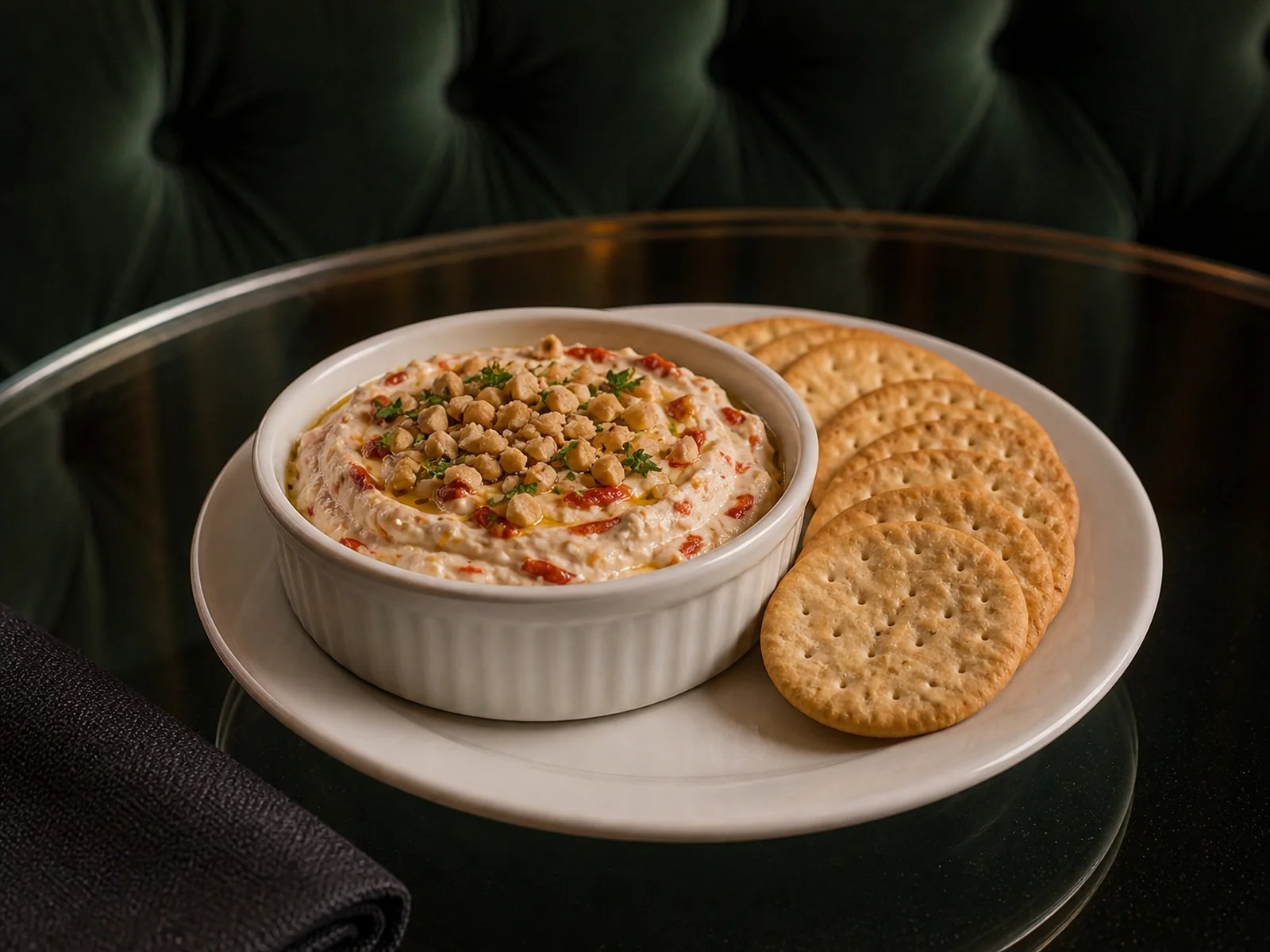 Pepper Dip with Yogurt and Hazelnut