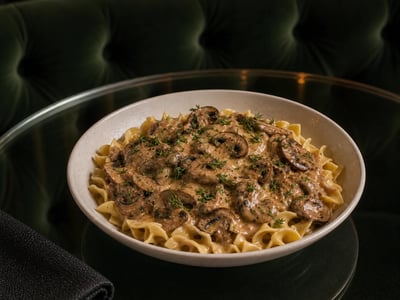 Mushroom Stroganoff
