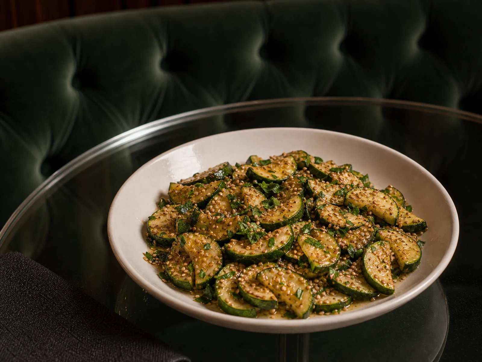 Aksaray Sesame Zucchini Sauté