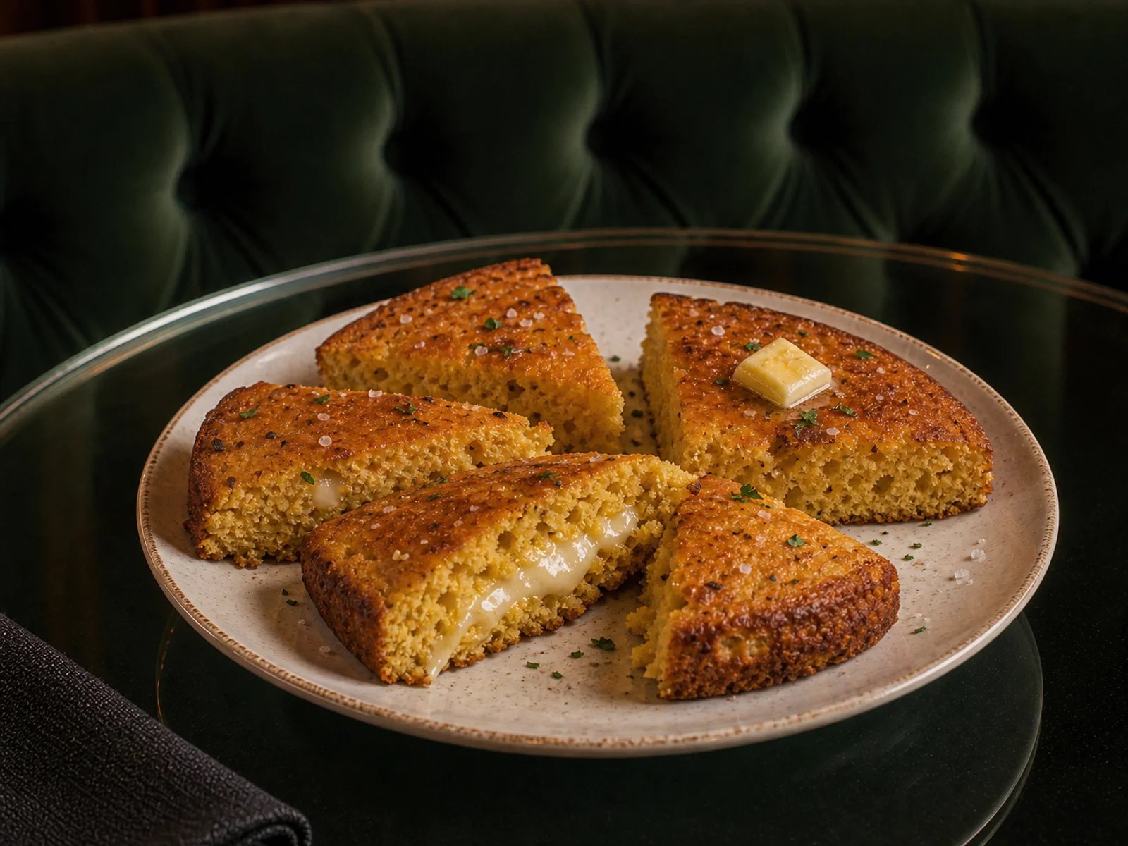 Trabzon Corn Bread with Kolot Cheese
