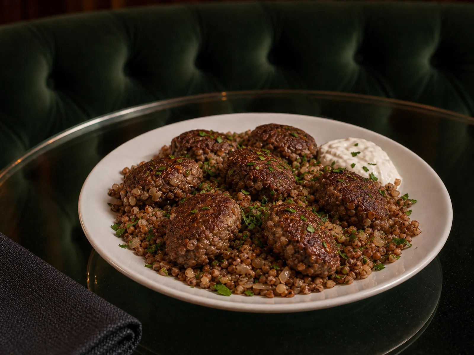 Meatball Skillet with Buckwheat