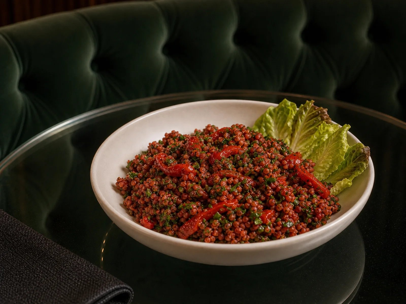 Turnip Juice Bulgur Salad