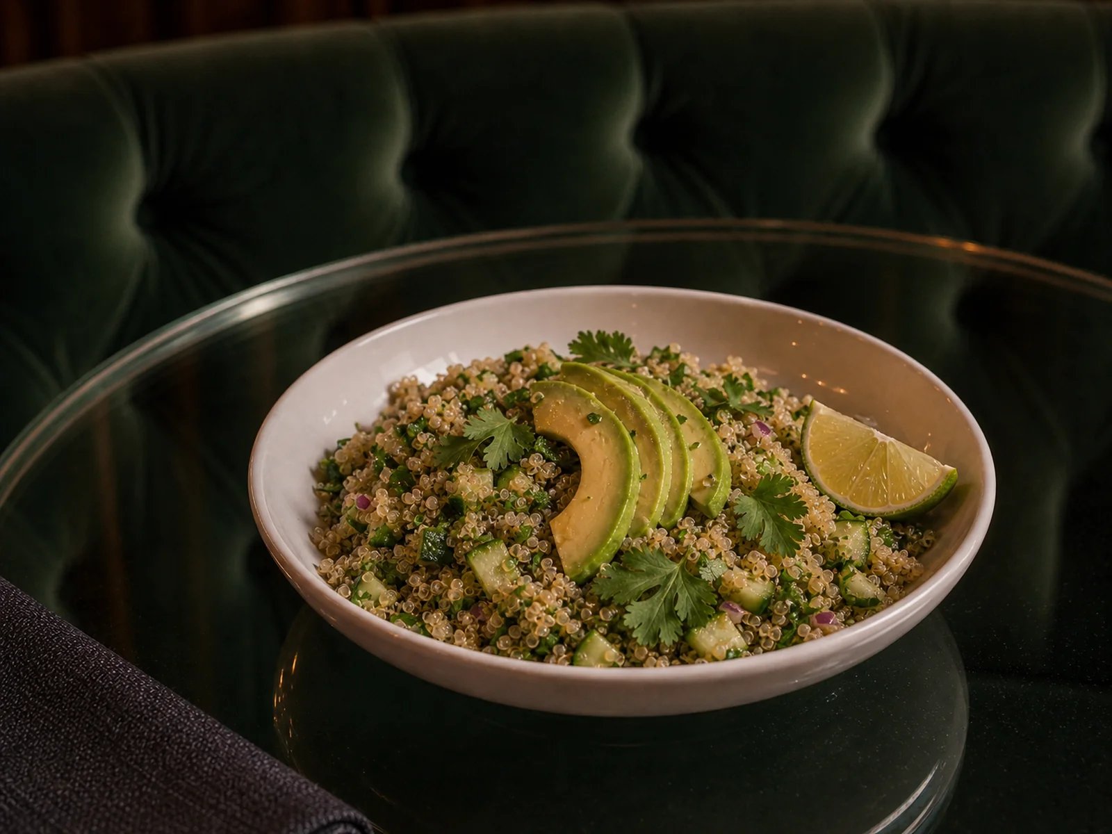 Peruvian Quinoa Lime Salad