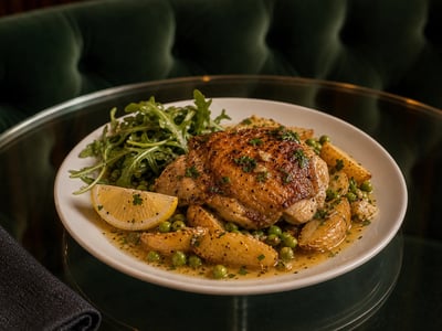 Chicken Vesuvio