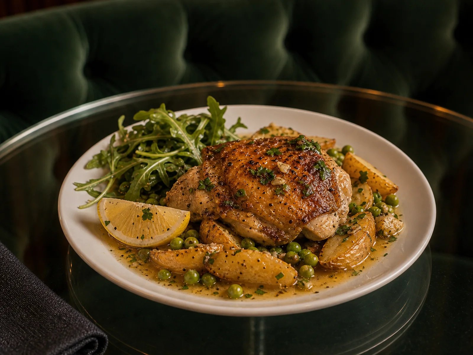 Chicken Vesuvio