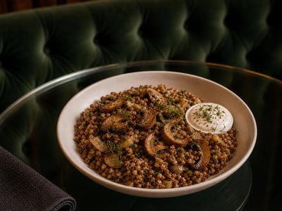 Krakow Mantarlı Karabuğday Kaszotto