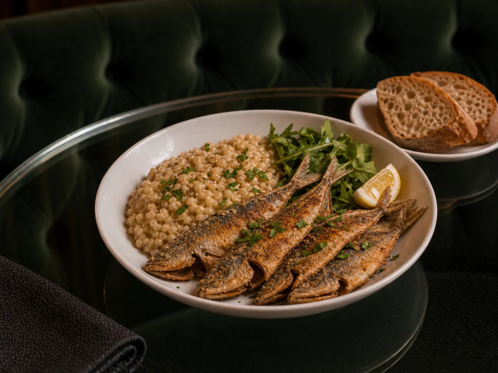 Sinop Horse Mackerel with Keskek