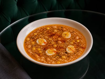 Bıldırcın Yumurtalı Göce Çorbası