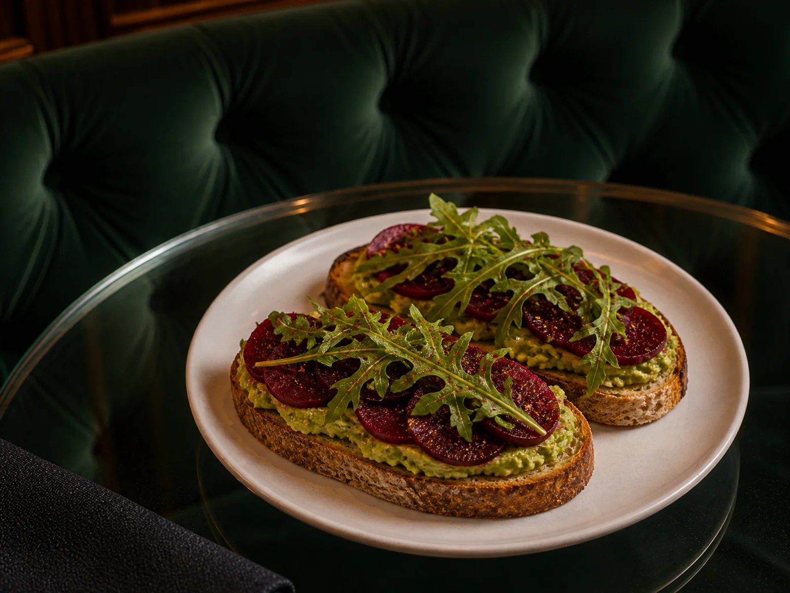 Beetroot Avocado Toast