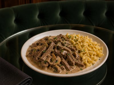 Beef Stroganoff Klasik
