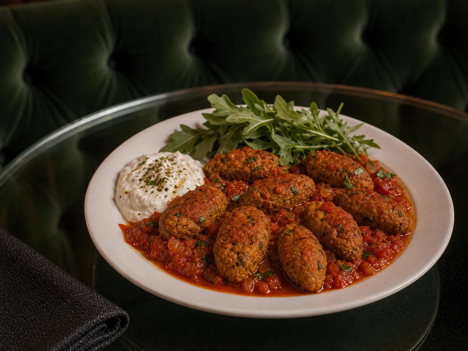 Adana Oven-Baked Bulgur Patties with Tomatoes