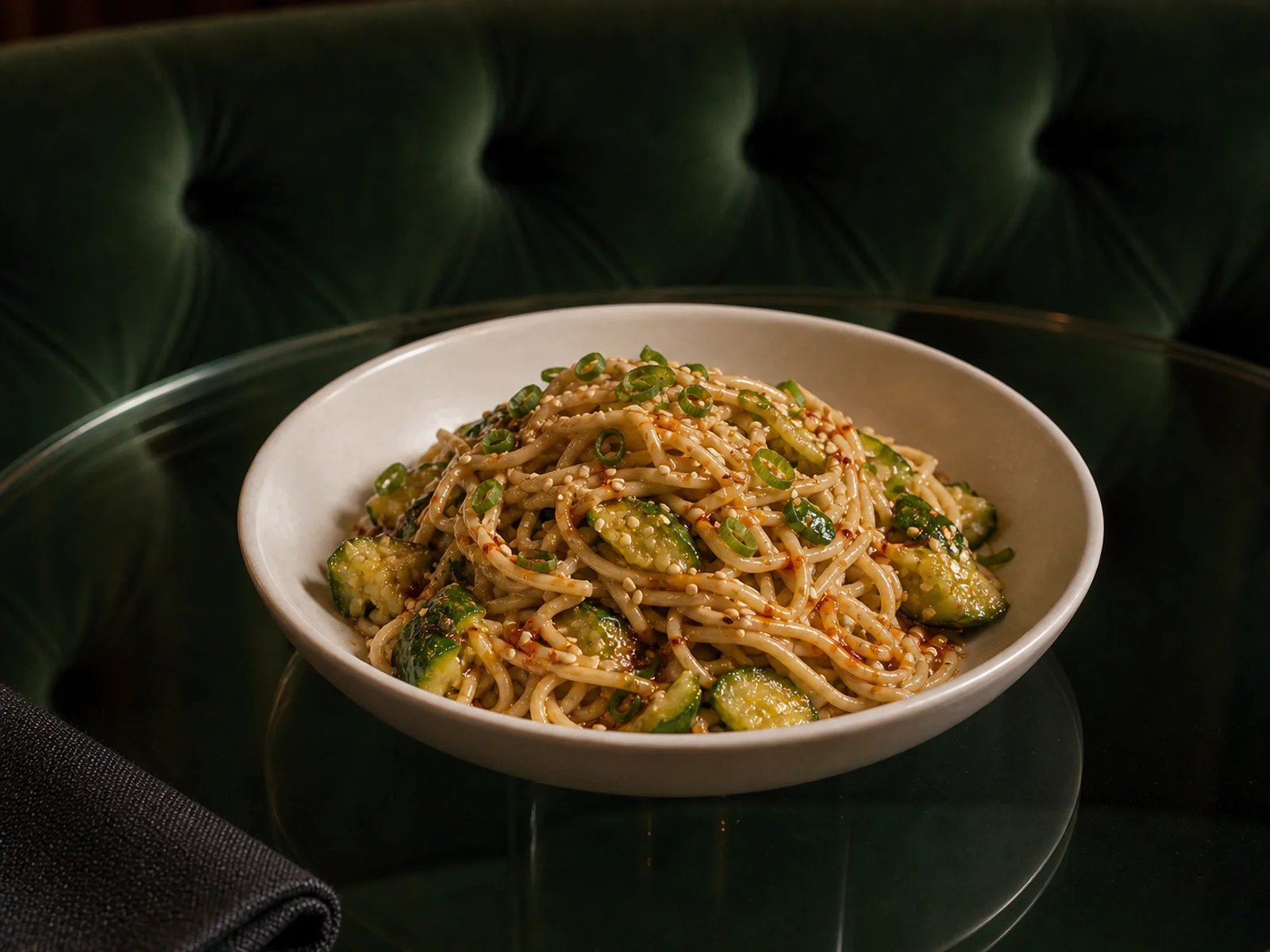 Sesame Cucumber Noodles