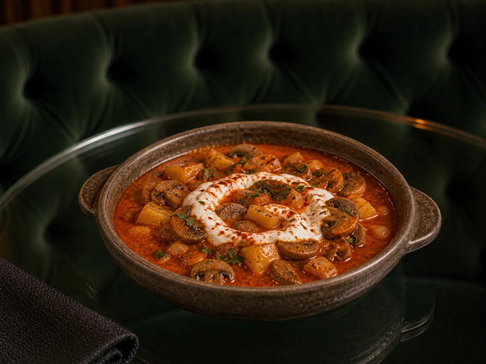 Paprika Mushroom Stew