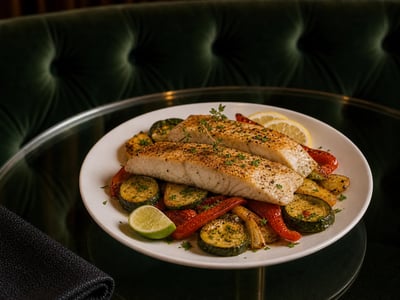 Barramundi Sebze Tepsi