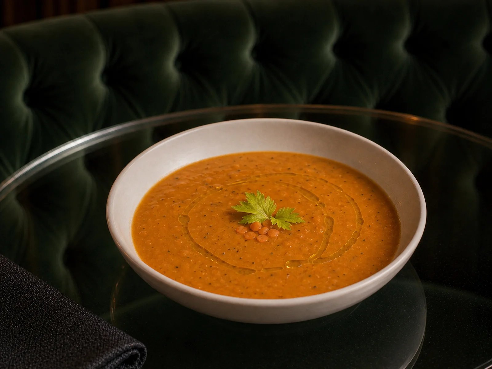 Carrot Red Lentil Soup