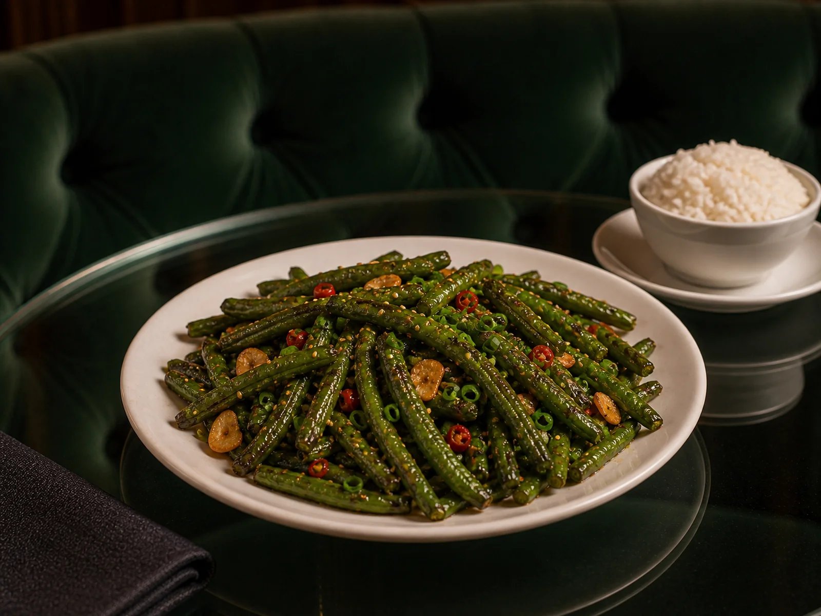 Beijing Garlic Green Beans