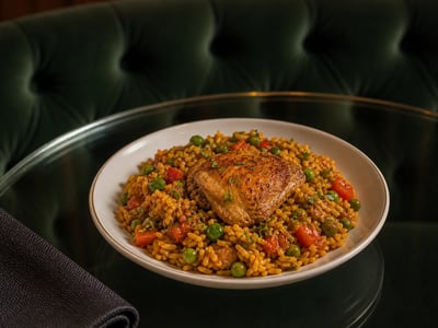 Arroz con Pollo Cubano