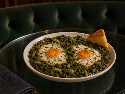 Kaldirikli Yumurtalı Tava