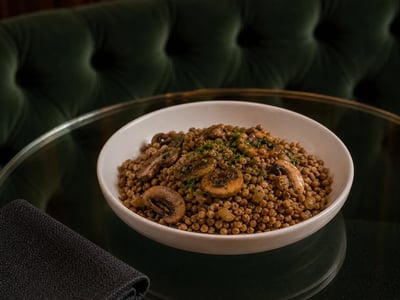 Mantarlı Grechnevaya Kasha