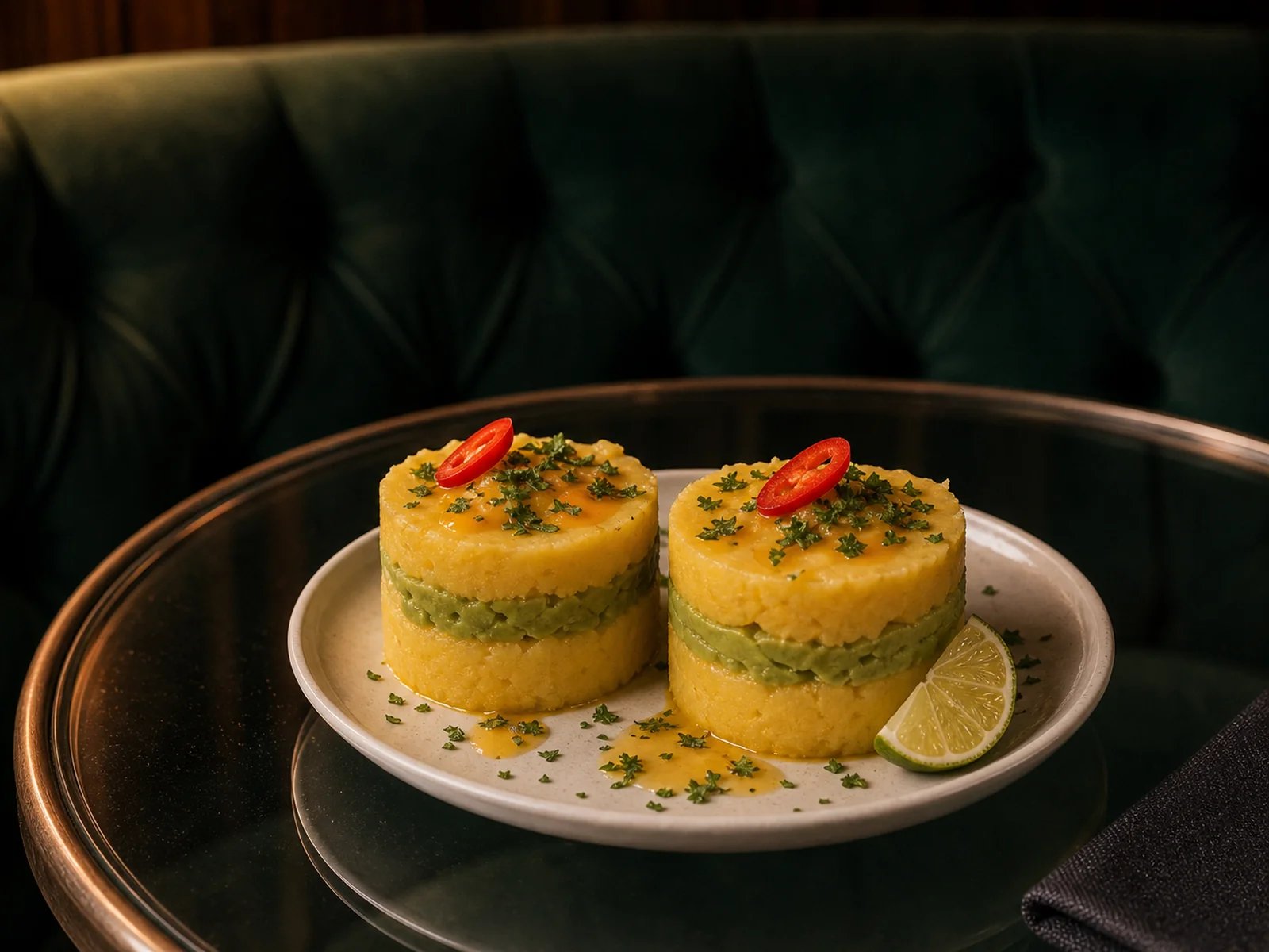Potato Causa with Avocado