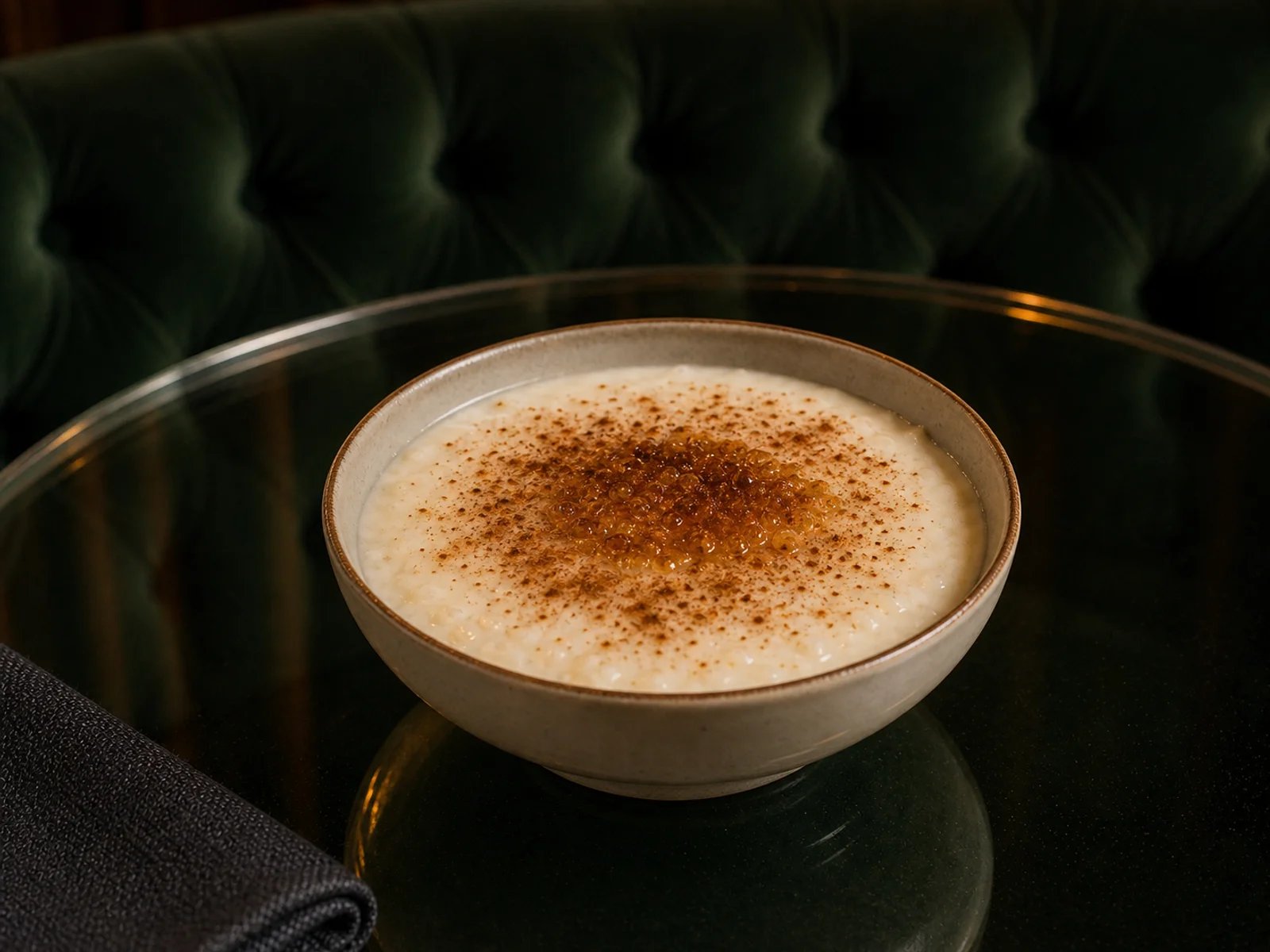 Cuban Cinnamon Coconut Pudding