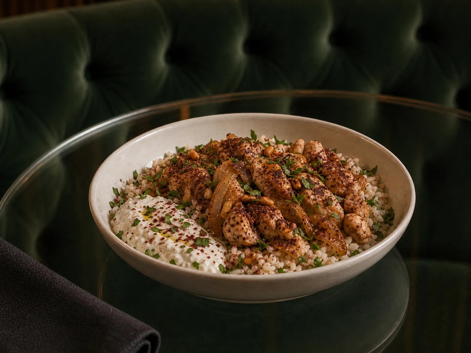 Sumac Chicken Rice Bowl