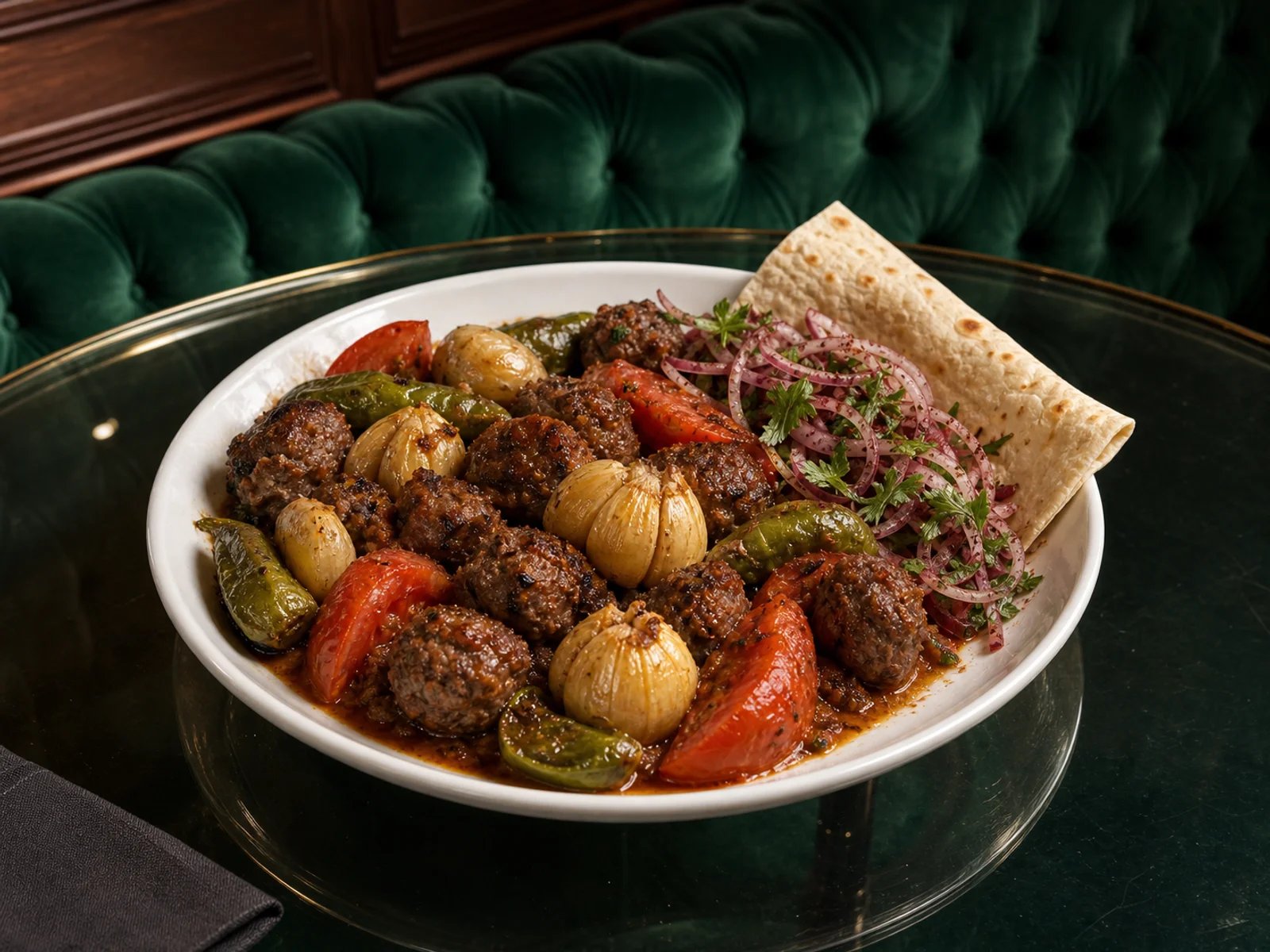 Sarımsak Kebabı