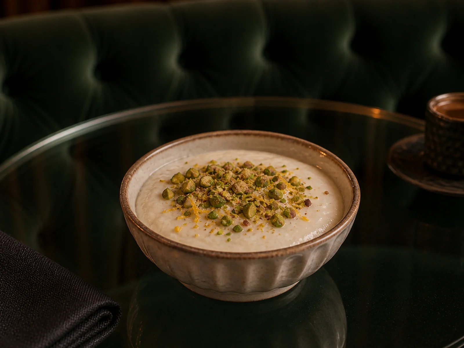 Izmir-Lor-Dessert mit Mastix