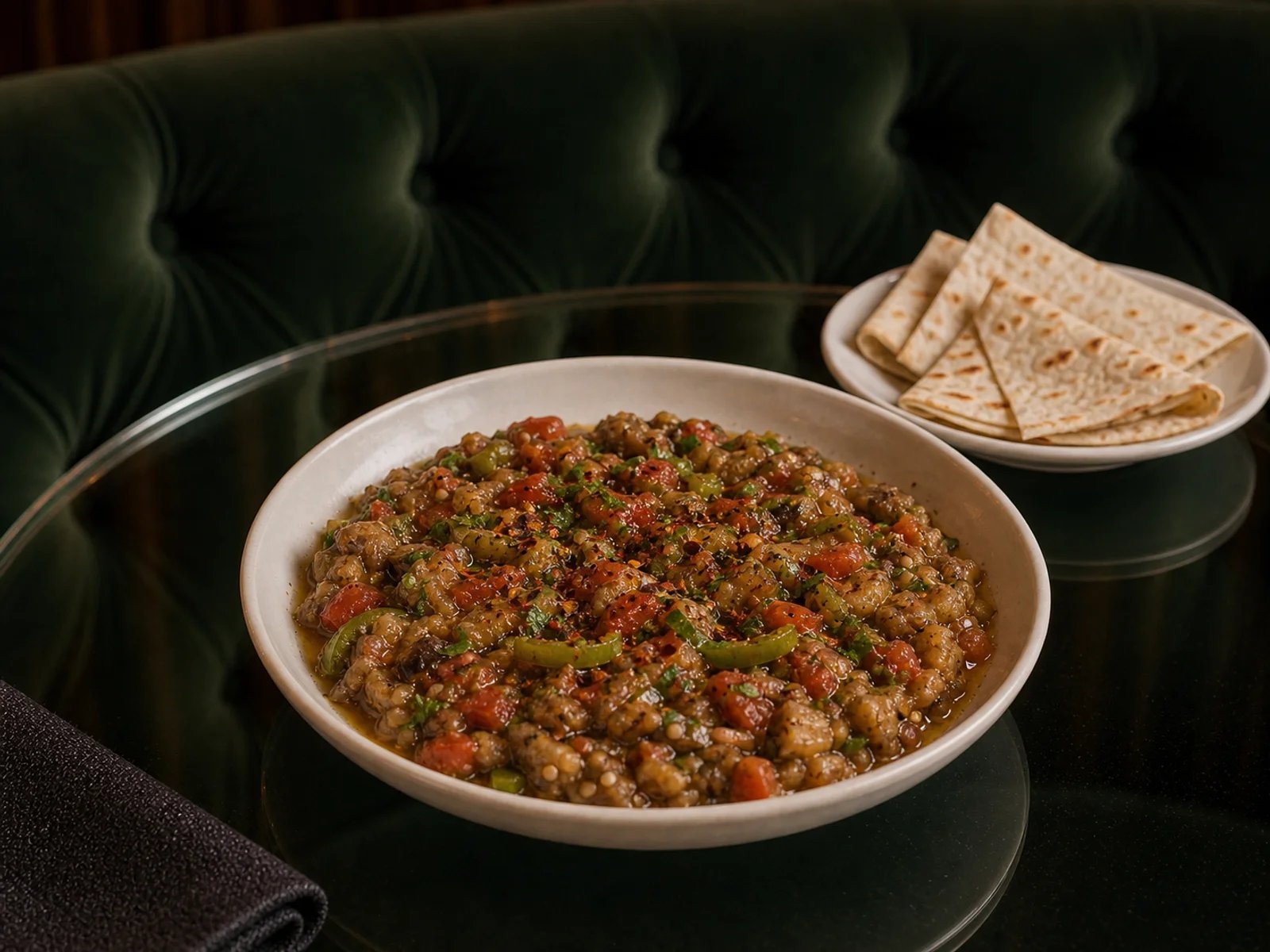Urfa Roasted Eggplant Salad