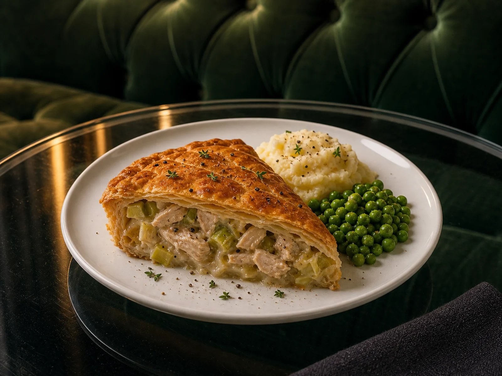 Chicken and Leek Pie