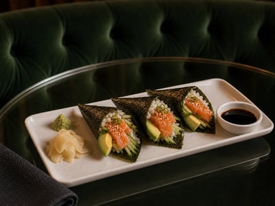 Somon Avokadolu Temaki