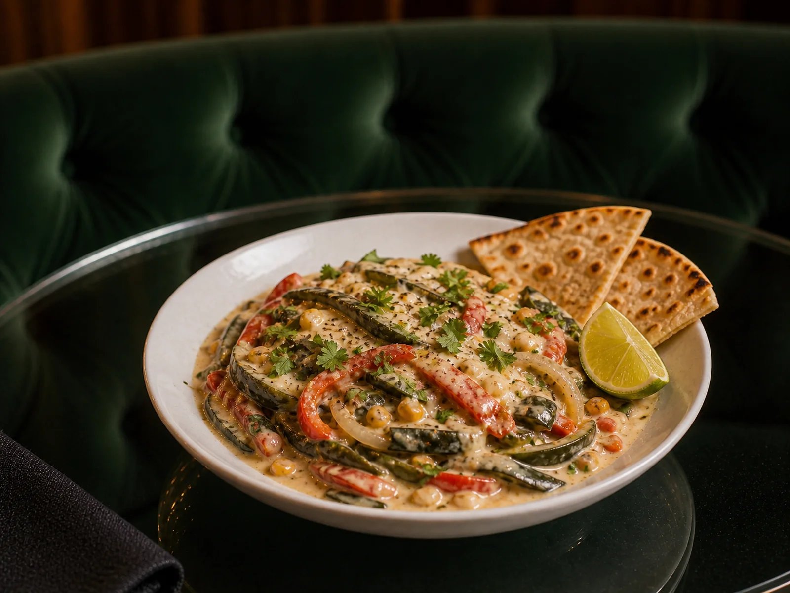 Rajas con Crema