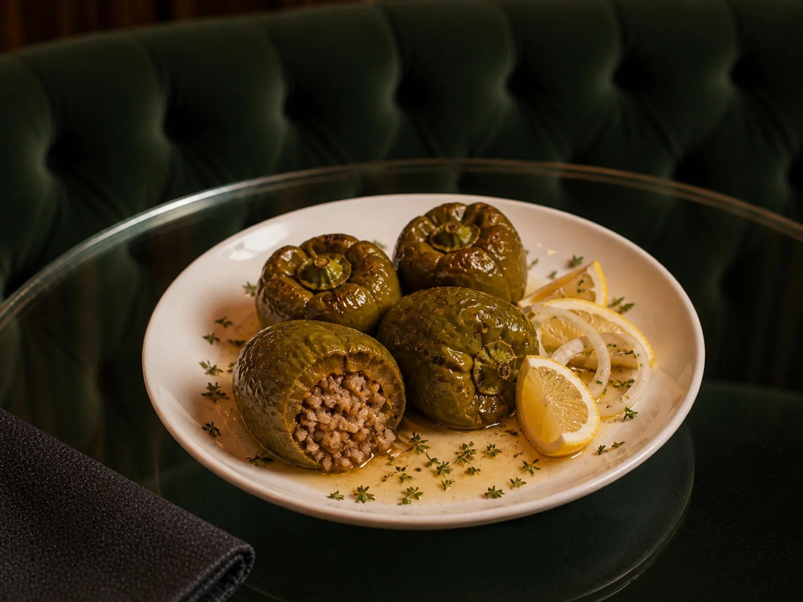 Denizli Stuffed Peppers with Thyme