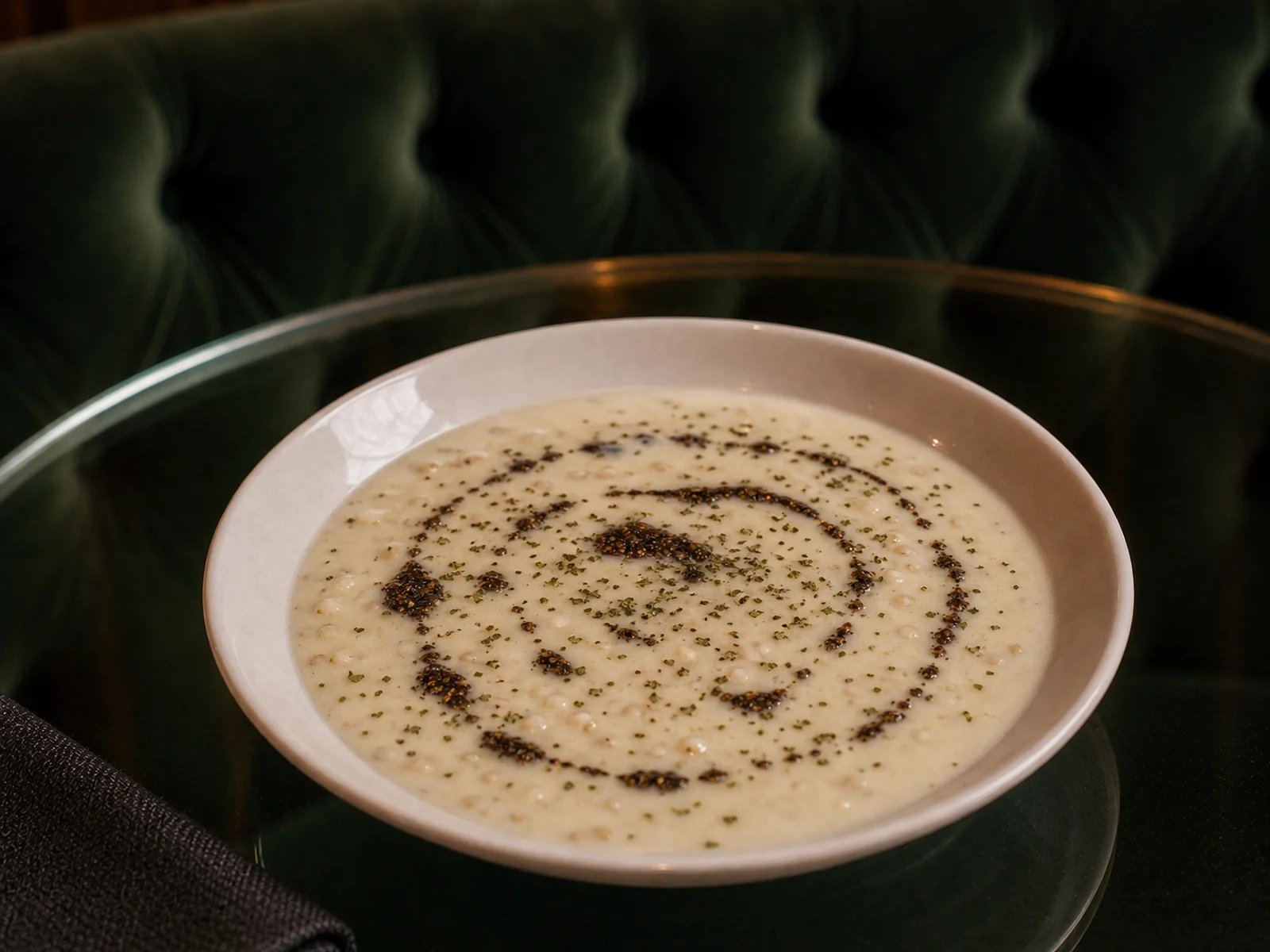 Poppy Seed Yogurt Soup