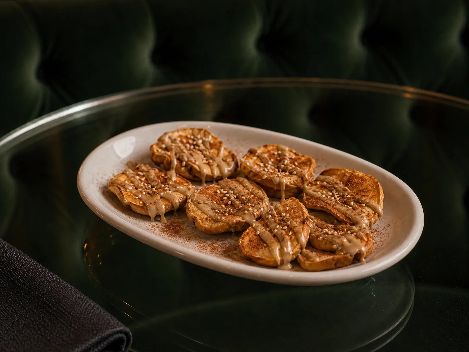 Nevsehir Dried Apple Bites with Tahini