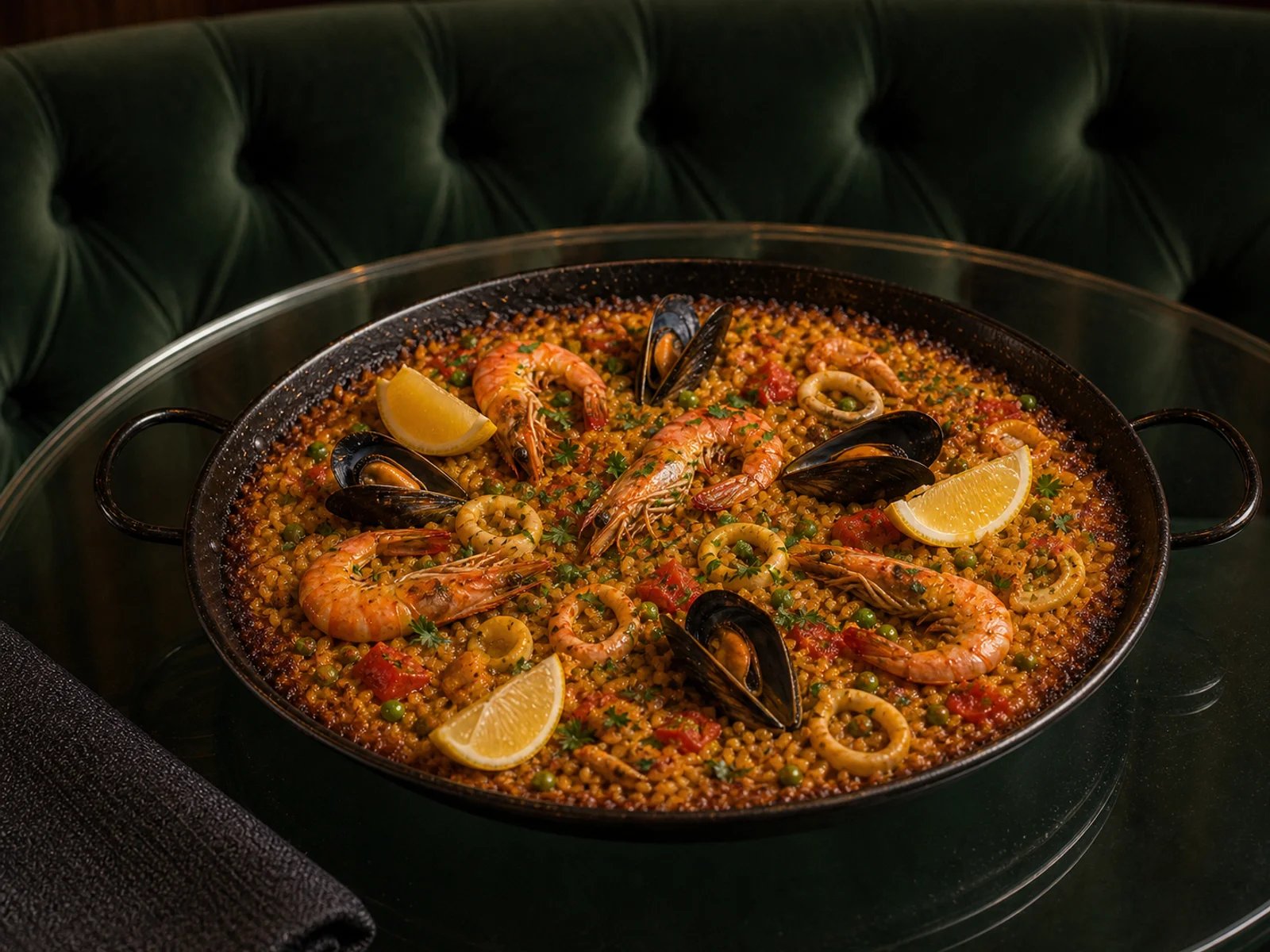 Valencia Seafood Paella