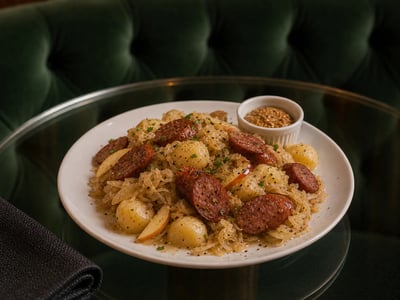 Kielbasa and Sauerkraut