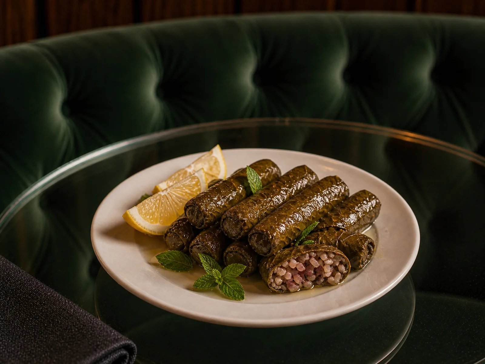 Yalova Vine Leaves Stuffed with Plums