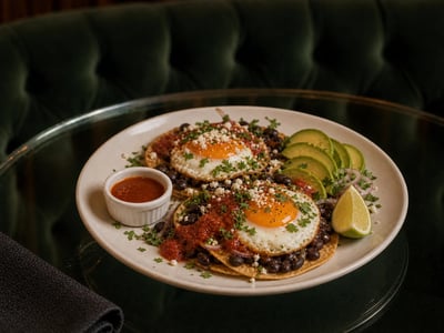 Mexico City Huevos Rancheros
