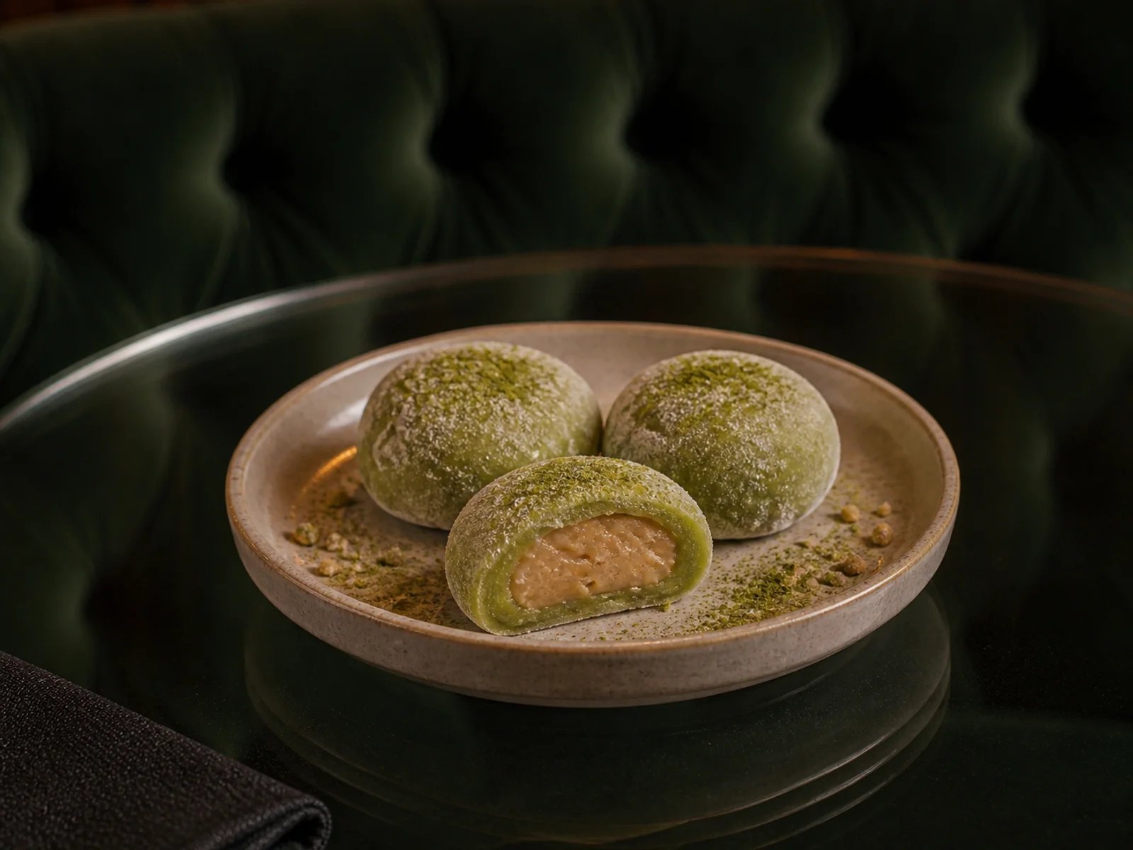 Matcha Chestnut Mochi