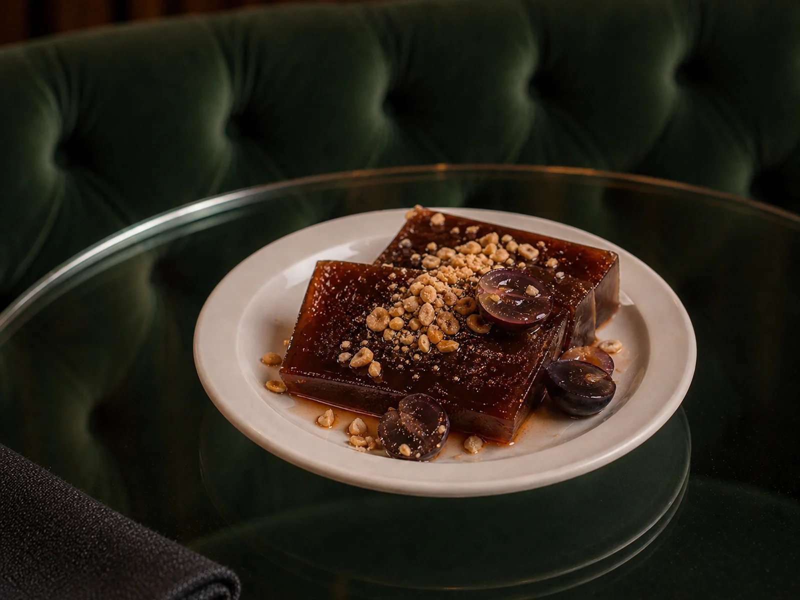 Rize Pepechura Grape Pudding