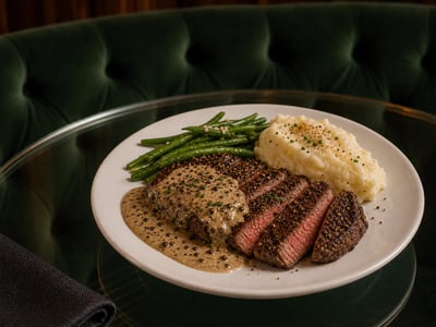 Steak au Poivre