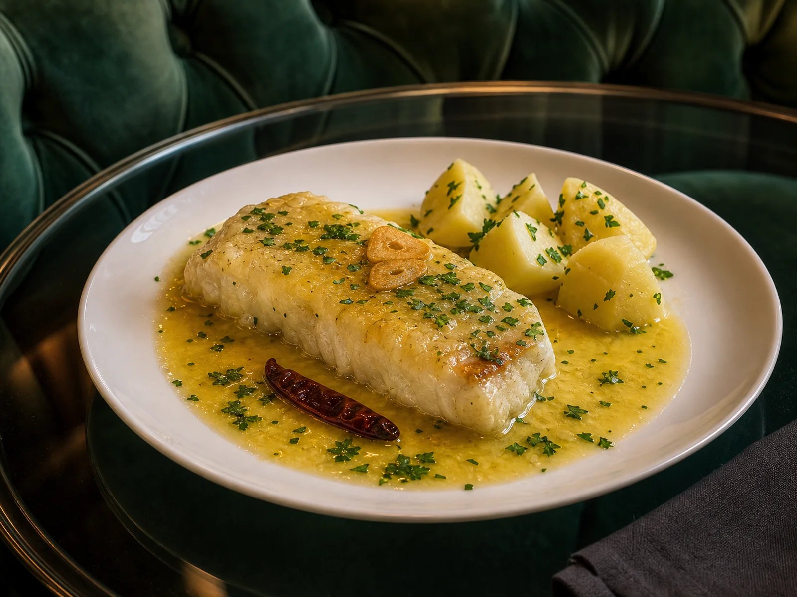 Spanish Bacalao Pil Pil