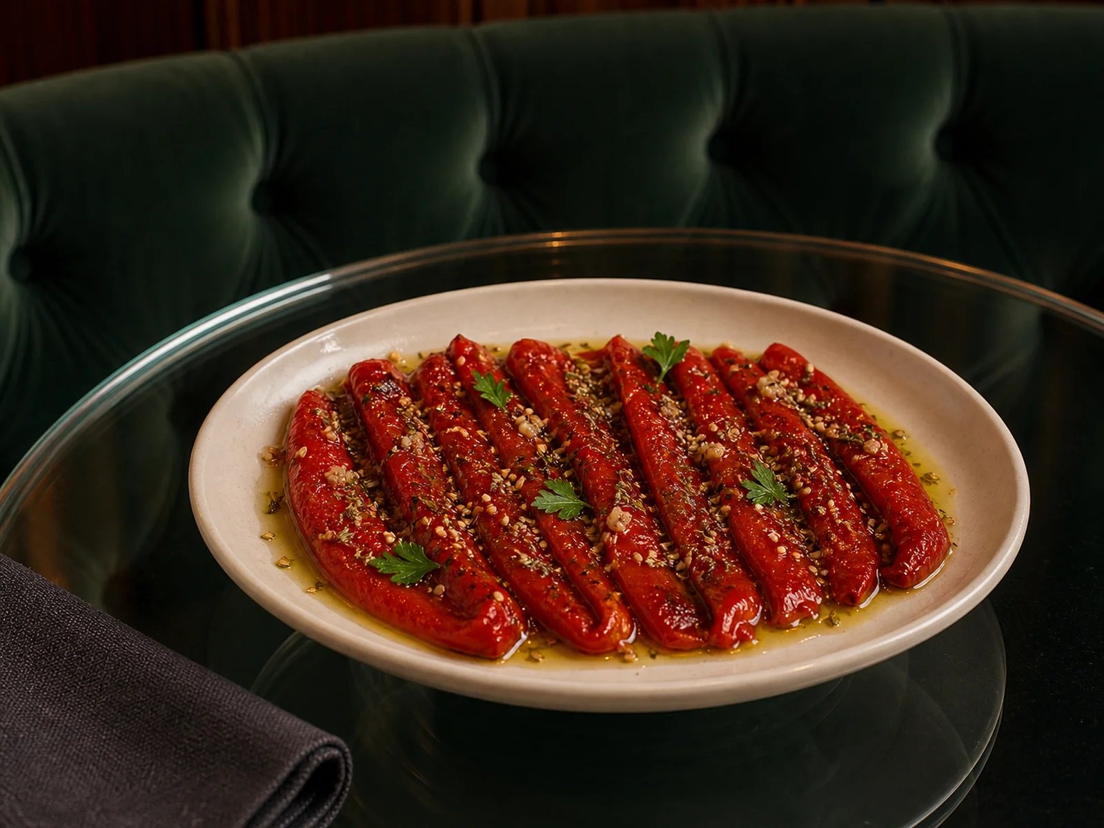Kocaeli Sesame-Roasted Pepper Tray