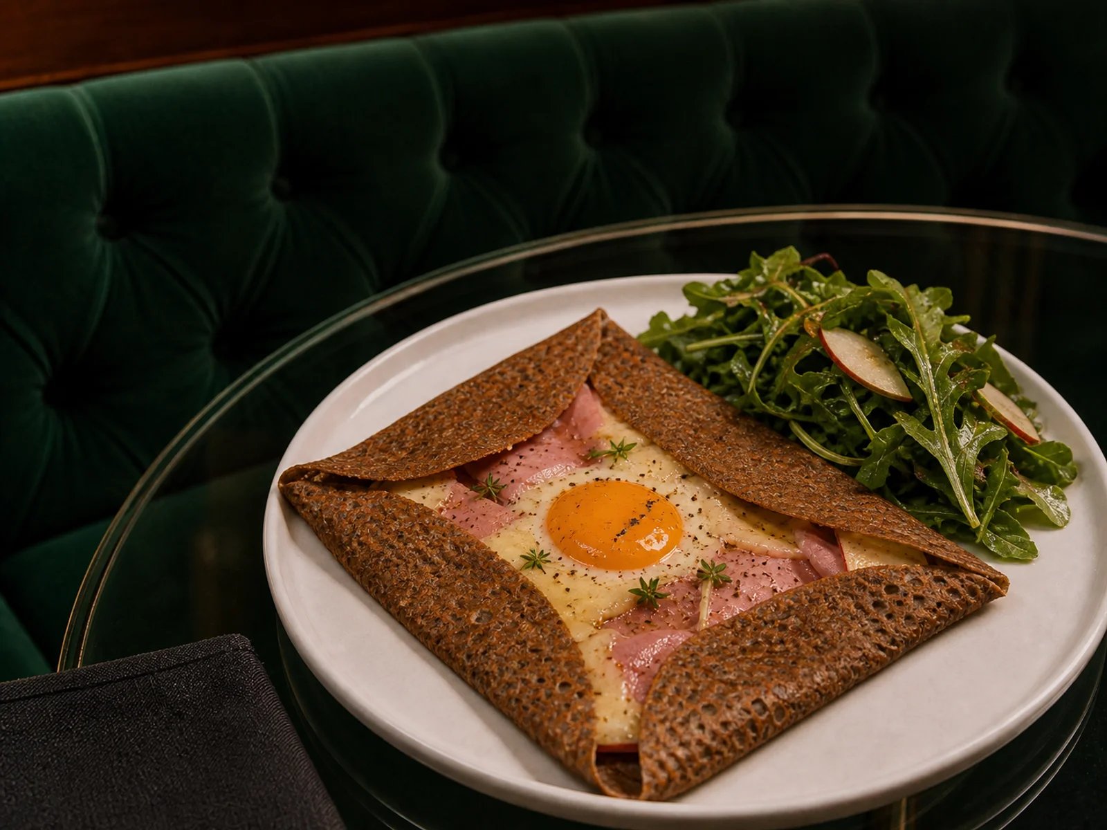 Bretonische Buchweizen-Galette